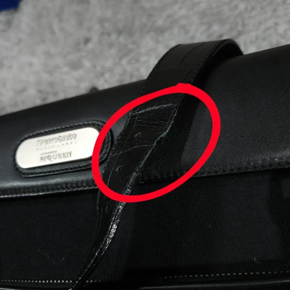 READ Samsonite Black Label Pre-death Alexander McQueen Boarding Bag Cabin Case